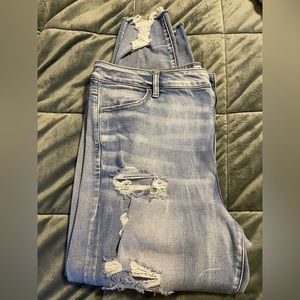 American Eagle super stretch x high rise destroyed jegging size 20 regular